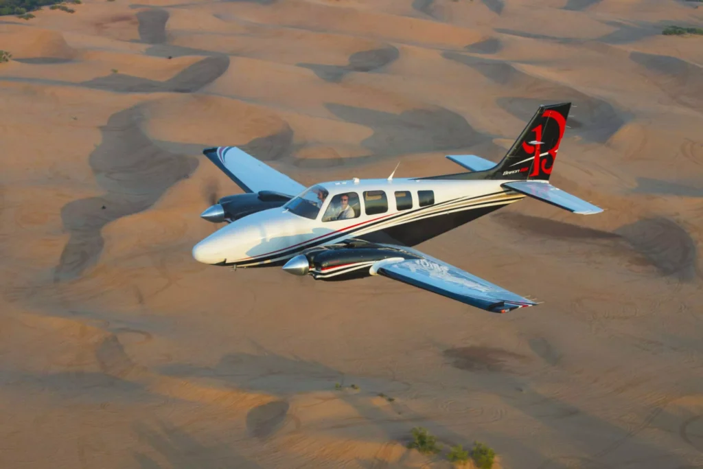 Beechcraft Baron Midsize Propeller Plane